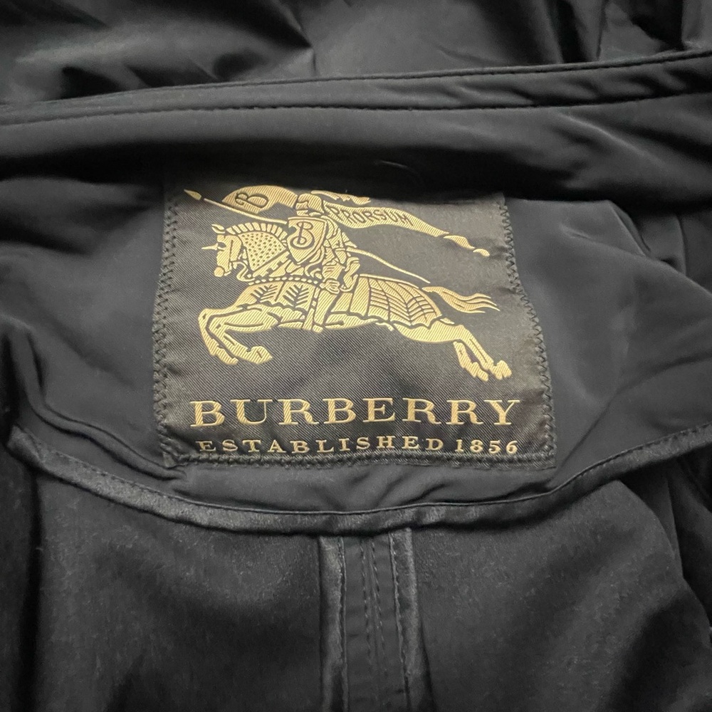 Authentic Burberry Prorsum Black Womens Coat Jacket Runway fitted Made in Italy - Picture 2 of 8